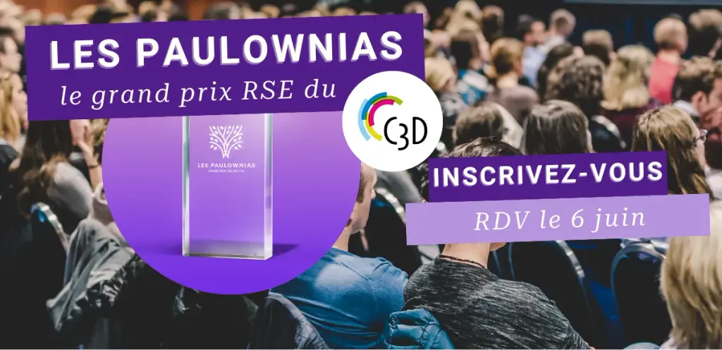 Retrouvons-nous le 6 juin pour la cérémonie de remise des Prix Paulownias 2024 du C3D